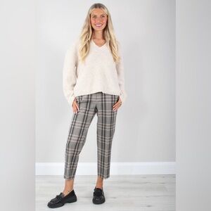 InWear Copenhagen Plaid Ankle Pants Size 14